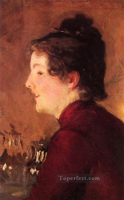 Un retrato de Violet John Singer Sargent Pintura al óleo